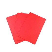액세스제어 13.56MHz RFID ISO14443A MF 클래식 1K S50 읽기 전용 칩 카드 인쇄용 표면 PVC F08 빨강/파랑/검정 10 개, [01] 빨간