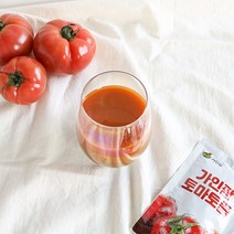 토마토를 통째로 갈아 넣은 국내산 100% 토마토즙 100ml 30포