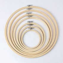 마크라메 드림캐쳐 재료 대나무 수틀 8cm 10cm 13cm 15cm 18cm 20cm 23cm 26cm 30cm 33cm 36cm, 수틀 26cm