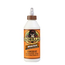 고릴라글루 우드글루 18oz 목공 풀 본드 접착제 수용성 532ml, 고릴라 우드글루-536ml