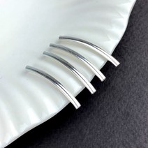 [DB3-002] 실버 부자재 2.5x30mm 은 파이프 목걸이 팔찌만들기 DIY 재료 silver 925