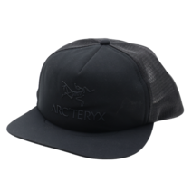 아크테릭스 모자 4058 남성 블랙 버드 플랫 챙 트럭 운전사 원 사이즈