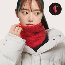 국내제작 공갈 목폴라 초경량 보온성 페이크 폴라 스포츠 조깅 낚시 싸이클 바이크, 곤색