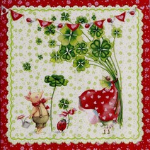 파스텔크래프트 냅킨아트 PAPSTAR 85604 Fortuna 냅킨20매 33x33cm 592, 20매입