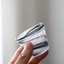 유리 수묵 다기세트 내열유리찻잔, 수묵화 개완, 1개