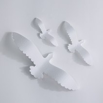 갈매기 모형 스티로폼, 가로 30cm