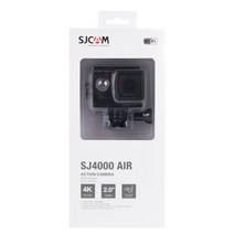 오토바이 블랙박스 2채널 액션캠 바이크SJCAM 액션 카메라 SJ4000 AIR 4K 30FPS 1080P 4x 디지털 줌 WIFI, 01 Black