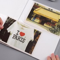 포토카드 바인더 앨범 인스 접착식 포켓식 앨범 포카 사진 포토북 커플 스티커 꾸미기, 7.포토_4포켓(PHL16-3)