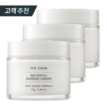 휴캄 천년초 70% 수분 기초 체력 부스팅 더블 레이어 수분 장벽 크림, 70g, 3개