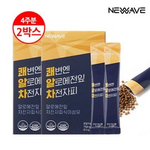 뉴웨이브 쾌알차 쾌변엔 알로에전잎 차전자피환 2박스 4주분, 단품, 단품