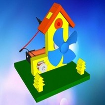 프로펠러 동력전달 발전기조립 1인용, 단품