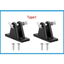 카약 카누 딩기 나일론 데크 힌지 마운트 2 개 퀵 릴리스 핀 포함 비미니 탑 피팅 보트 커버 스프레이, 01 type 1