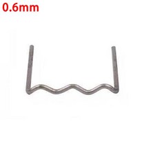 용접장비 100/500 피스 핫 스테이플러 플라스틱 용접기 히트건 PVC 건 자동차 범퍼 수리 도구 웨이브, [02] 500PCS, [05] E