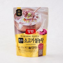 [메가마트]동원 양반 수라 한우소고기설농탕 460g, 1개