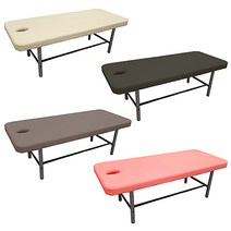 베드연구소 미용베드 마사지침대 경락베드 국내생산제작, 아이보리, 1900x900x650, 열선없음