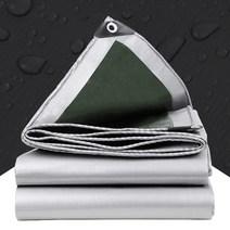 포터호루 화물차갑바 화물차덮개 포타린천 0.32mm 야외 캠핑 텐트 방수 pe 방수포 커버 방수 패드 전망대 캐노피 차양 정원 가구 커버, 2mx2m