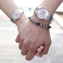 [TANDY] 탠디 시그니쳐 럭셔리 커플 메탈 손목시계 (오스트리아 스톤 식입) T-3915 6종중 택1(탠디 쇼핑백 증정)