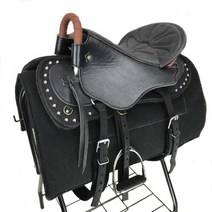 안장 세트 말안장 소가죽 경마 경주 승마용품 패드, 친환경 가죽 스몰 안장 블랙 라인 악세서리