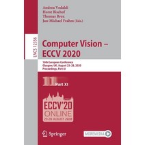 Computer Vision - Eccv 2020: 16th European Conference Glasgow Uk August 23-28 2020 Proceedings ... Paperback, Springer, English, 9783030586201