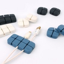 2P 체크 충전기 선 전선 케이블 고정 홀더 정리 USB 줄 휴대폰 핸드폰 거치대 충전선 꽂이 걸이 테이블 책상 탁상 데스크 정돈 깔끔 수납 보관, 색상/사이즈, 일반 - 다크그레이