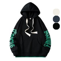 Sevenmoon 동계 최신 한국판 기모 남자 후드티