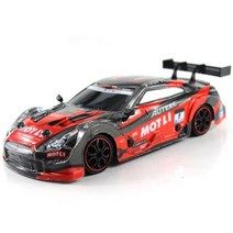RC카 소품샵 보트 헬리콥터 렉서스 4WD 드리프트 레이싱 카 2.4G 오프로드 록스타 라, GTR Red