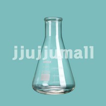 과학실 실험용 유리 삼각 플라스크 50ml 과학교구 실험실 실험기자재 연구교구 연구수업 과학수업 연구실, 1개, 삼각 플라스크300ml