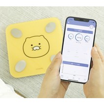 카카오 체중계 체지방 스마트 춘식이 몸무게 측정기 캐릭터