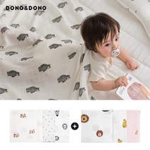 [도노도노] 속싸개 거즈블랭킷 2종 (뱀부+라이트 블랭킷), 뱀부블랭킷 선택:리틀 빅베어 / 라이트블랭킷 선택:쥬피터