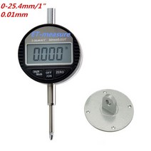 다이얼 게이지 디지털 측정0-25.4mm 전자 디지털 다이얼 표시기 0-12.7mm/0.5 