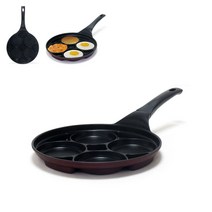 키친아트 멀티팬 국내산 계란후라이 4구에그팬 4구 mx2986, 쿠팡2 본상품선택, 쿠팡2 본상품선택