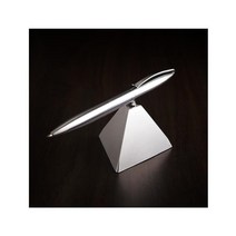 피라미드 실버 거치 볼펜 / 고급형 자석볼펜 필기구