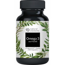 독일 네츄럴엘리먼트 오메가3 1000mg 피쉬오일 365wjd