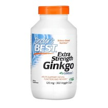 닥터스베스트 엑스트라 스트렝스 징코 빌로바 120MG Veggie Capsules 360정