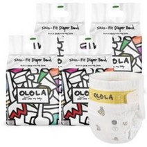 OLOLA 지비지 밴드형 기저귀 유아용 대형 4단계(9~14kg), 80매