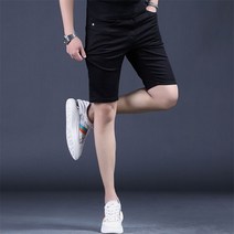 청반바지 트렌드가 츄크볼 흰색 솔리드컬러 5 점 중바지, T03-30