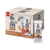 롯데제과 퀘이커 마시는 오트밀 귀리미숫가루50gX20봉, 50g x 20개