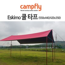 에스키모 쿨타프블랙코팅 대형 중형 사이드월, 2.중형스킨세트(스킨+스트링+스토퍼+팩+가방)