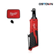 밀워키 M12 IR-0B 충전 임팩트 라쳇 12V 본체 3/8인치