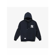 [국내 매장판] NEWERA 뉴에라 남여공용 MLB 핀 스트라이프 뉴욕 양키스 후드 네이비 13338658 285653