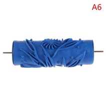 페인트롤러 고무 나뭇결 브러시 패턴 벽화 5 인치 3d 벽 종이 장식 도구 175mm x 45mm, 6, 5인치