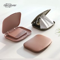 리커버 마스크보관케이스 항균 탈취, 1개, 썬셋브론즈