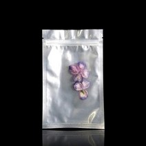 고급 지퍼형 앞 투명 알루미늄 봉투 17X25cm 300매