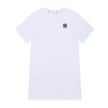 [MLB] 키즈 화이트 등판 빅로고 원피스 (71OPCE931-50W)