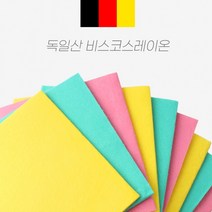 독일 부직포 행주 1P 천연펄프 홍보용 판촉용 업소용, 옐로/1P