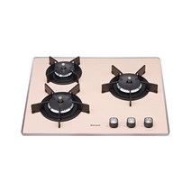 린나이 [린나이]컬러레인지 피치핑크 600장용 빌트인가스 쿡탑 (건전지) RBR-PF3041PD, 가스통(LPG), 선택완료