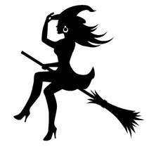 여성오너 외장꾸미기 마법사스티커 본네트 개성 차량스티커 특이한 셀프, 화이트