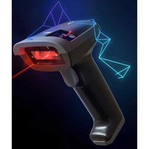 바코드 리더기 무선 스캔 택배 물류 창고, 블랙(종이 바코드)
