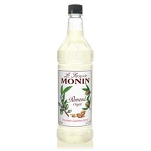 Monin Almond Syrup Sweet and Rich Nutty Aroma 모닌 달콤 견과류 아로마 아몬드 시럽 1L
