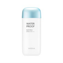 미샤 올 어라운드 세이프 블록 워터프루프 선 밀크 SPF50+ PA++++, 6개, 70ml